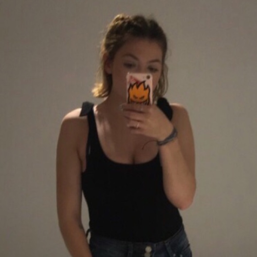 AE Don’t Ask Why Knotted Black Bodysuit